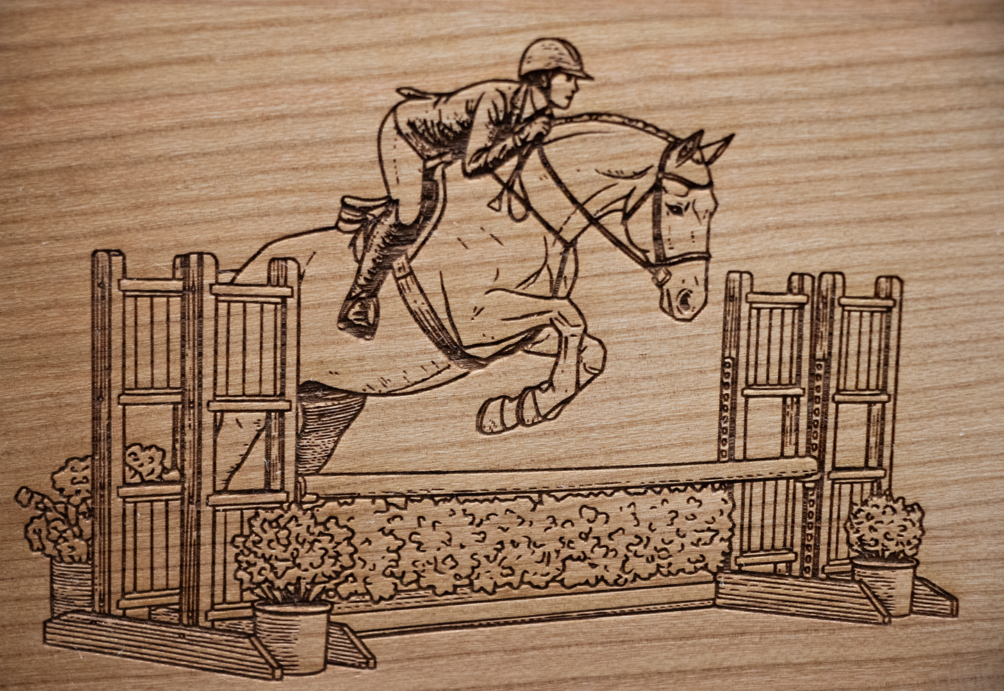 Personal Image Engraved Vegan Suede Hat - (Light Gray)