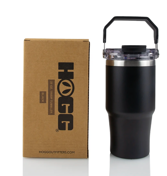20oz HOGG Tri-Sip Tumber Black
