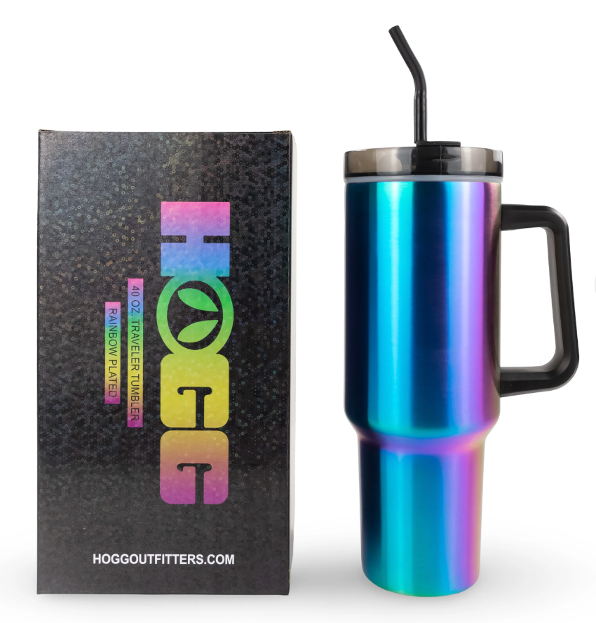40oz HOGG Electroplated Travel Tumbler