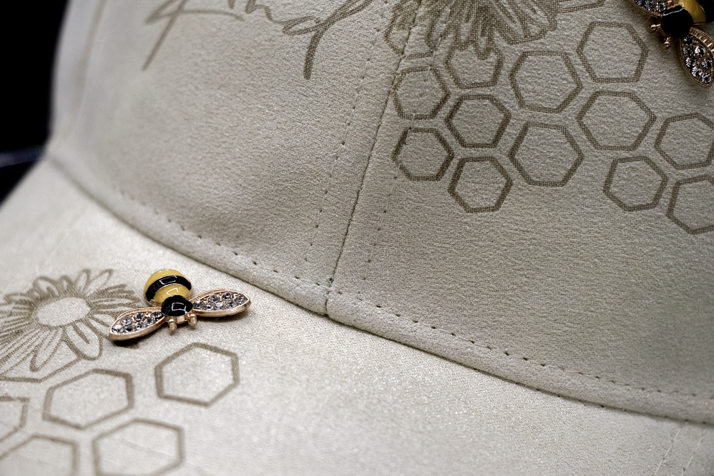 Bee Kind Vegan Suede Hat