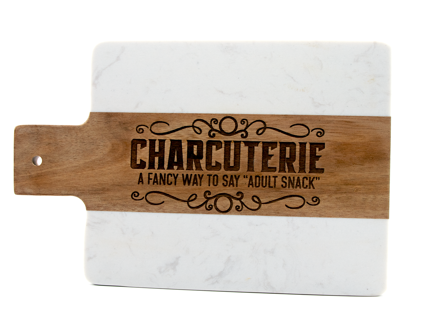 Charcuterie Marble & Wood Board