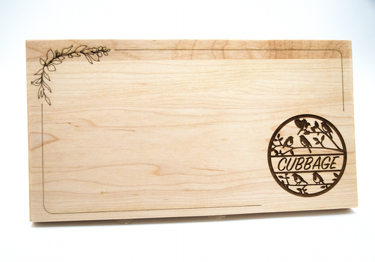 Monogram Custom 11x6" Cutting Board